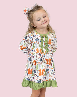 Squeaky Squirrel - Girl Dress